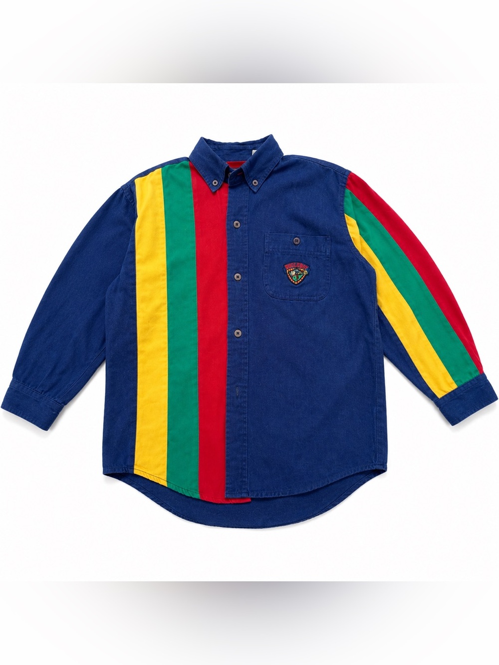Vintage 90s Bugle Boy Boys Size 7 Shirt